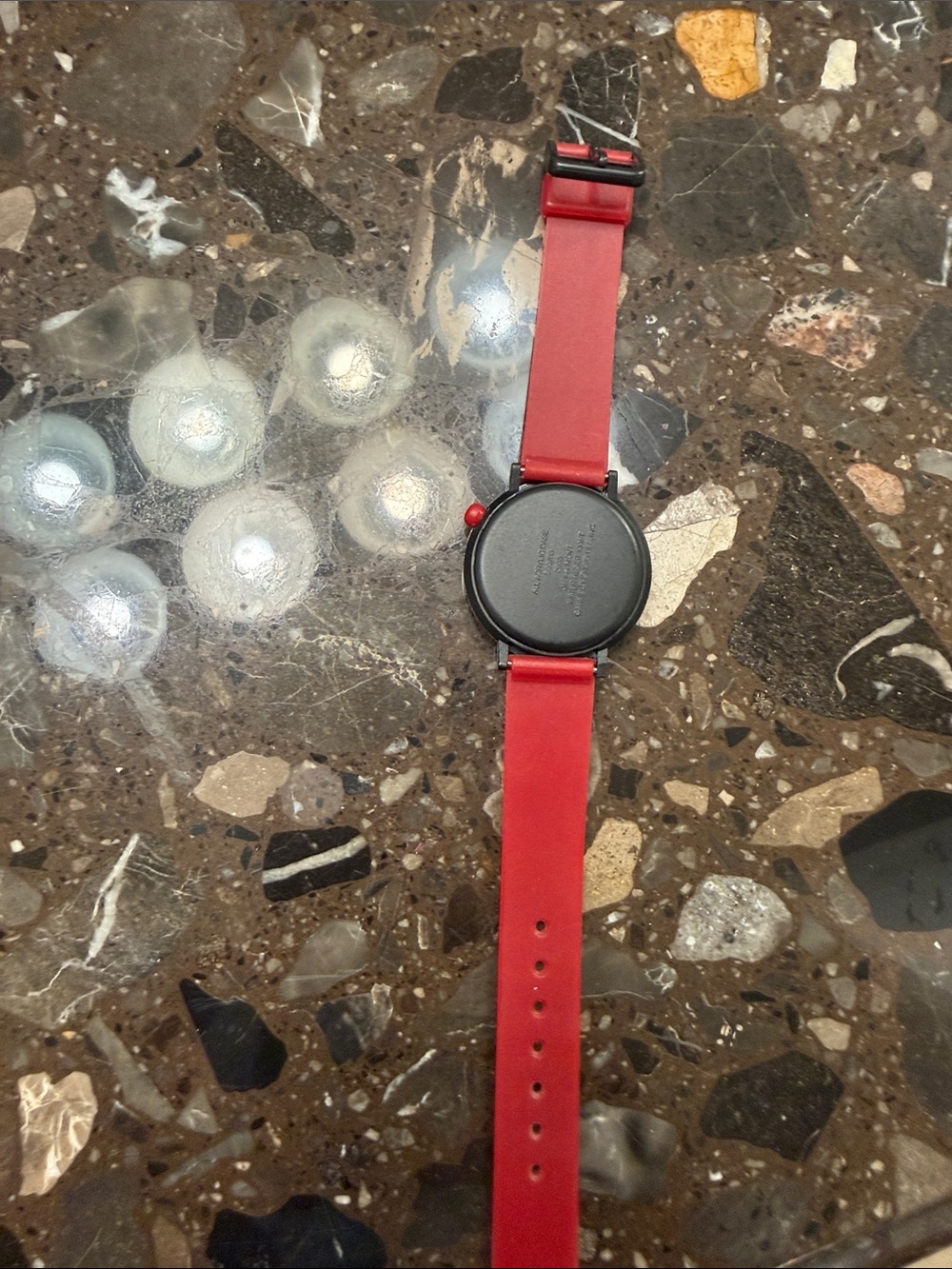 Armitron Red Strap Garfield Dial Watch - Picture 3 of 3
